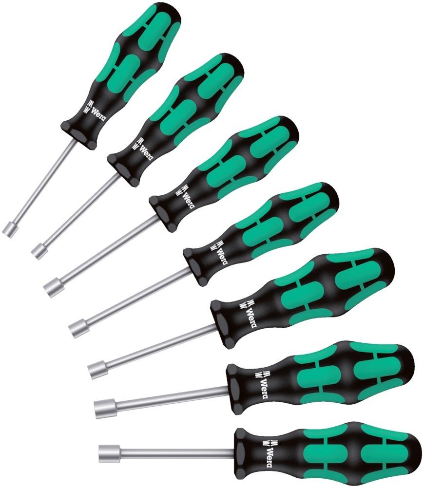 Steckschlüssel- Schraubendreher-Satz HOLO7-teilig 5-13mm Wera