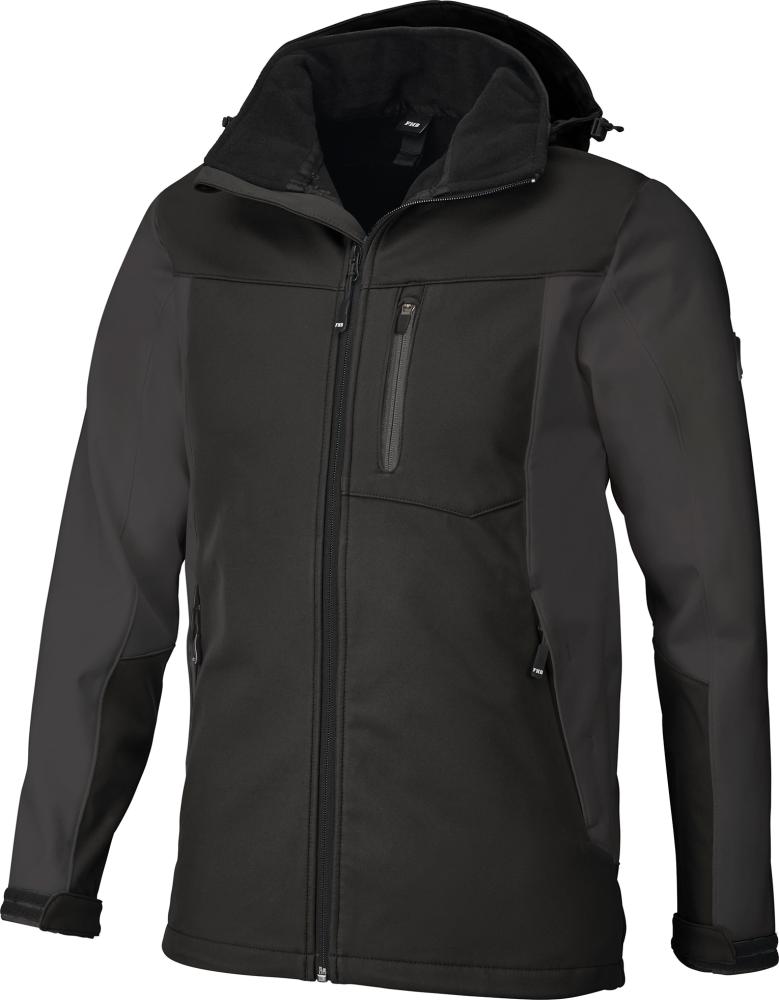 Softshelljacke Jannik, anthrazit-schwarz, Gr.2XL