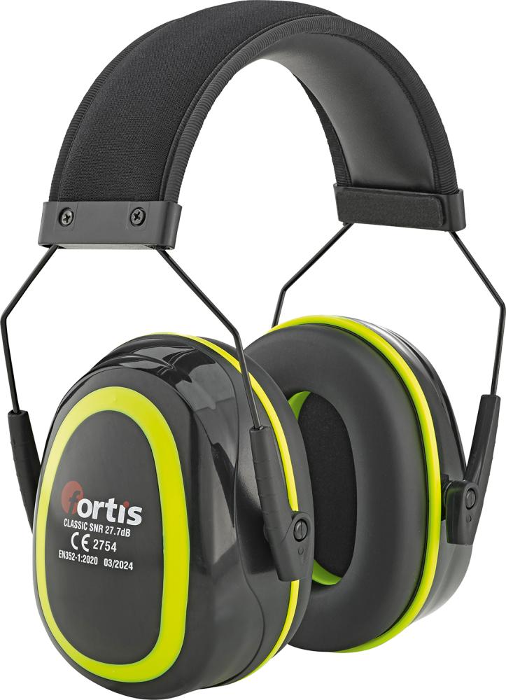 Kapselgehörschutz 27dB EN 352-1 Gelb FORTIS