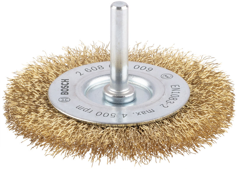 PRO Multi Material clean Scheibenbürste, gerader Schaft, 75 x 0,2 mm