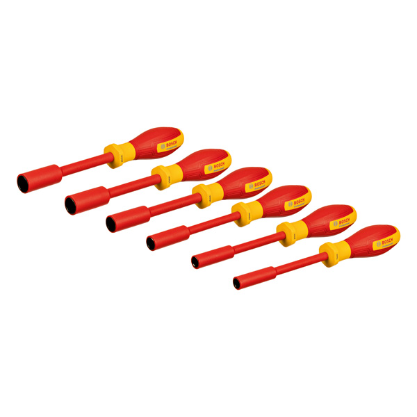 Handwerkzeuge VDE-Steckschlüssel-Set, 6-tlg.