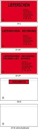 Begleitpapiertaschen 1000C4 neutral