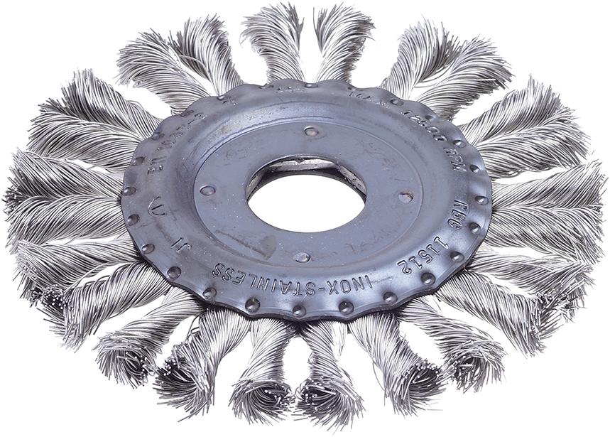 Rundbürste rostf. 115mm gezopft FORUM