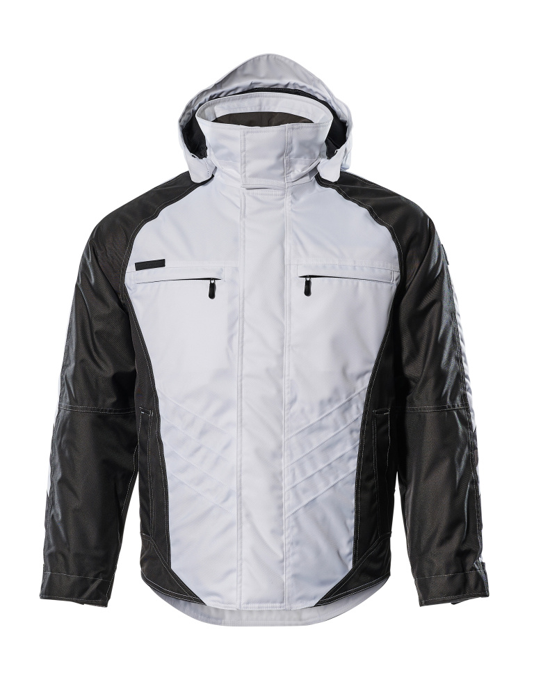 MASCOT® Frankfurt Winterjacke Größe 2XL, weiss/dunkelanthrazit