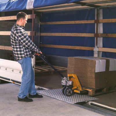 Überfahrbrücke Aluminium L1000xB1250 mm Tragkraft 1200 kg