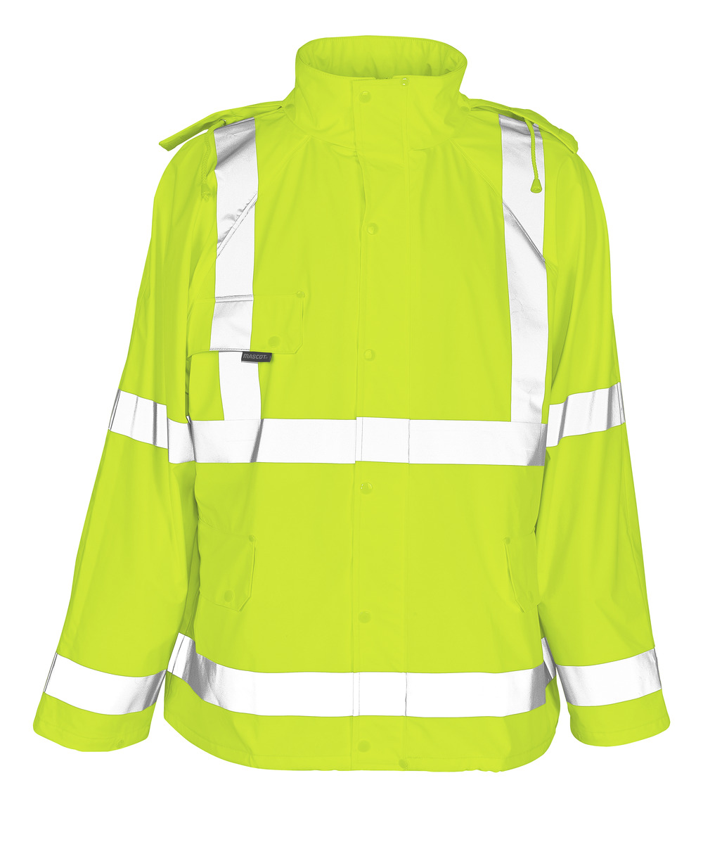 MASCOT® Feldbach Regenjacke Größe 2XL, hi-vis gelb