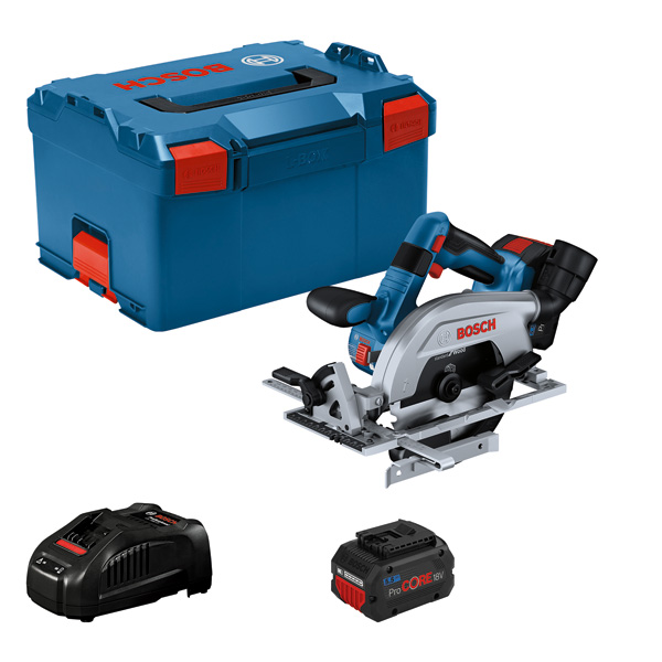 Akku-Kreissäge GKS 18V-57-2 L, 2 x Akku ProCORE18V 5.5Ah in L-BOXX