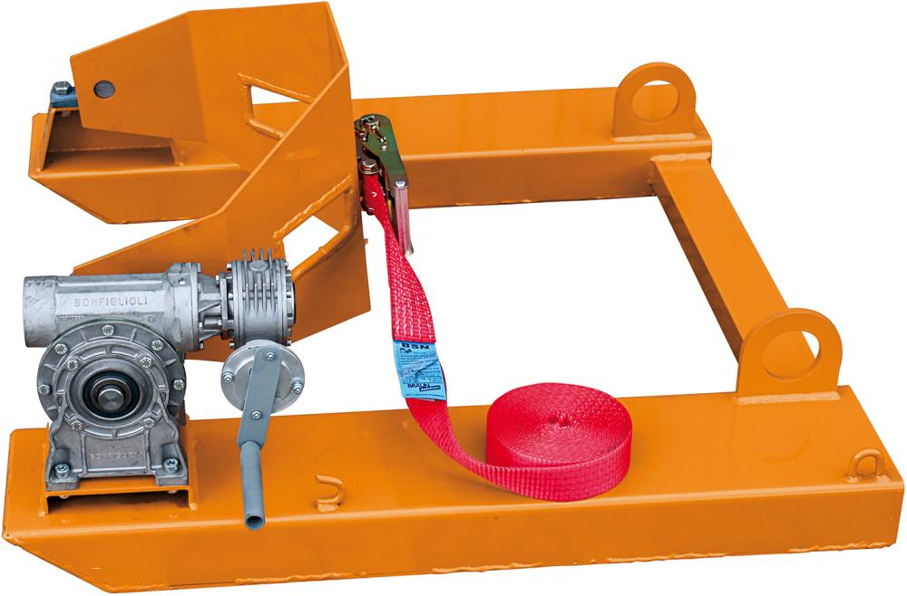 EICHINGER Fass- und Tonnenkipper Kette Tragkraft 400kg 1 Fass RAL2004