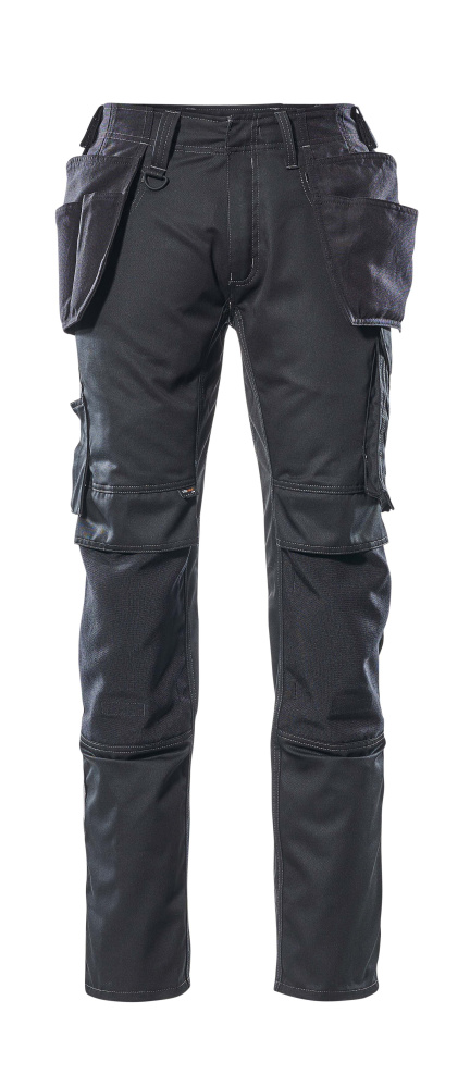 Hose mit Hängetaschen, geringes Gewicht Hose Größe 76C46, schwarz