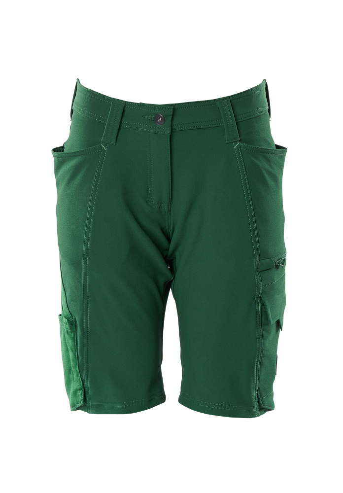 Shorts, Damenpassform, DIAMOND, Stretch Shorts Größe C34, grün