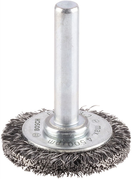 PRO Metal clean Scheibenbürste, gerader Schaft, 30 x 0,2 mm