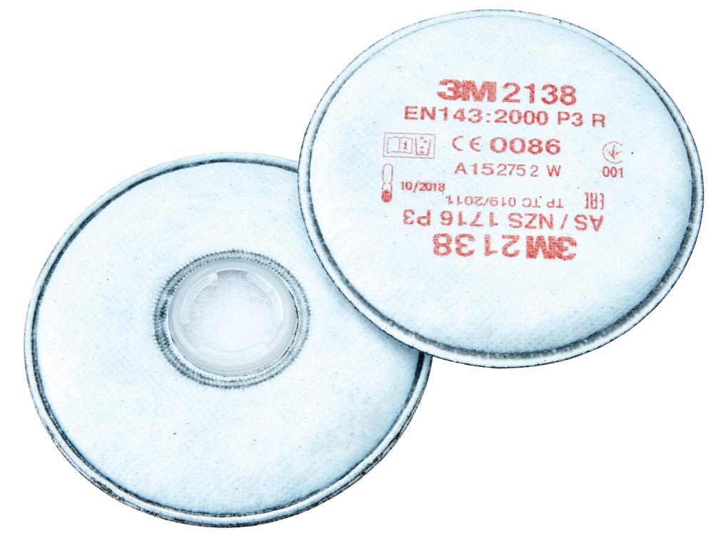 Ersatzfilter 2138, P3R mit Aktivkohle 3M