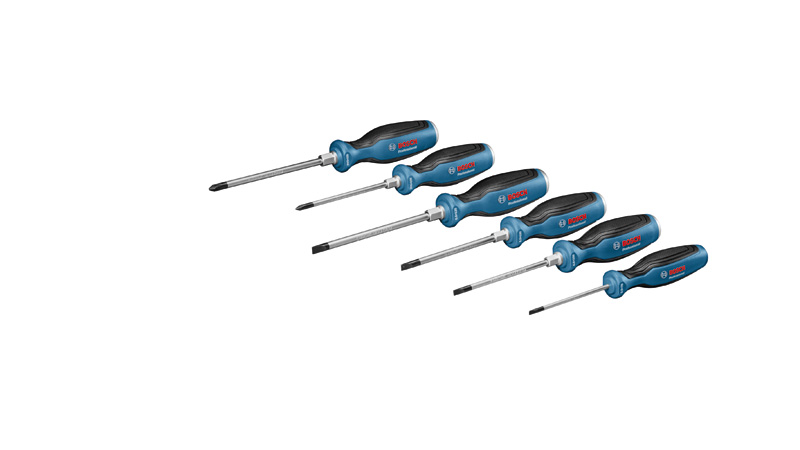 Schrauber Schraubendreher-Set, 6-tlg., SL/PH