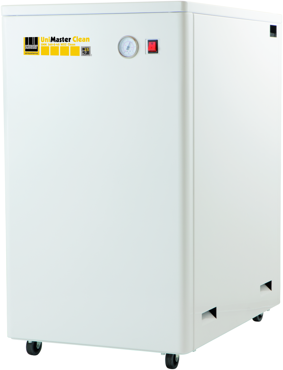 Stationärer Kolbenkompressor UniMaster Clean