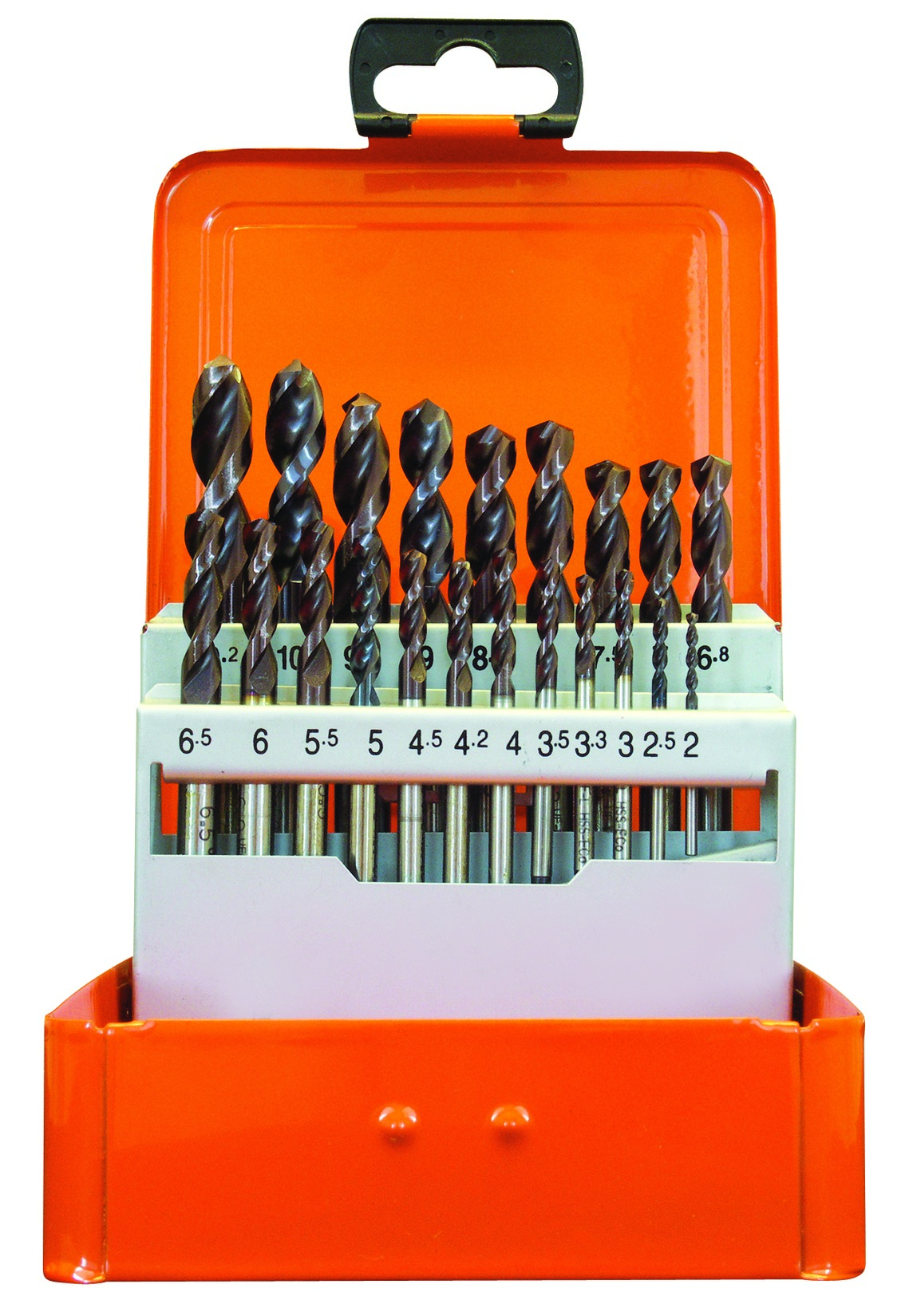 Bohrerkass.HSS-Co ATN UF-L DIN1897 21tlg 2-10,2/0,5 mm