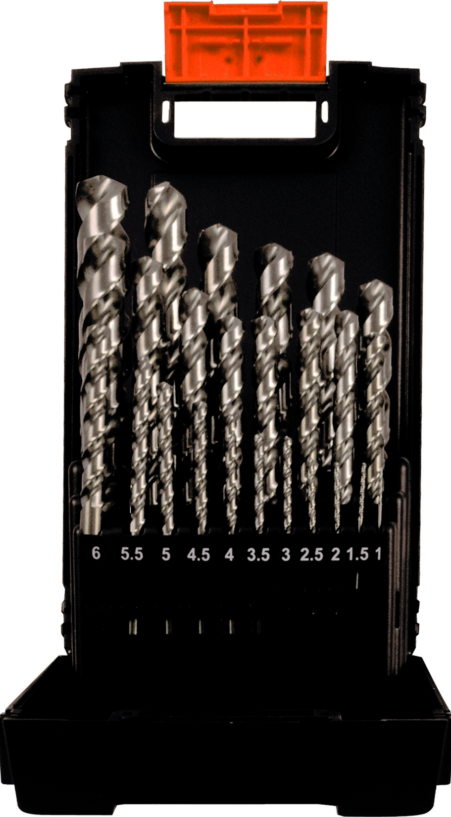 Kassette Kunststoff HSS-Co Speed 25tlg. 1 - 13 mm