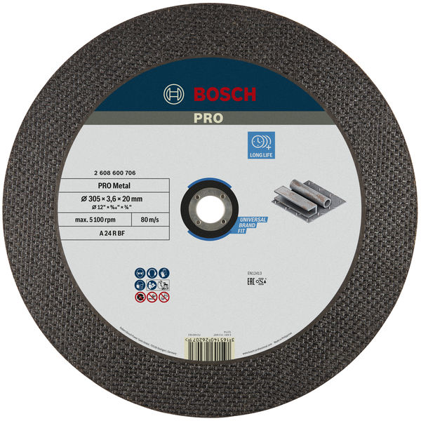 PRO Metal Trennscheibe, 300 x 3,5 x 20 mm