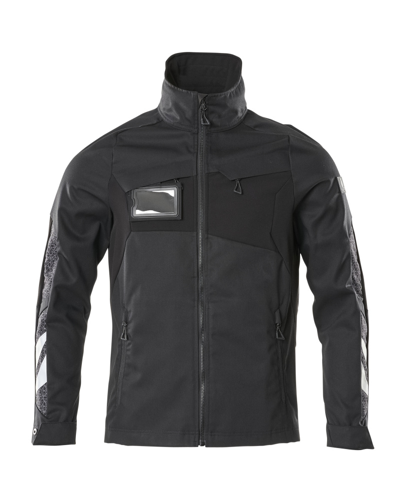Jacke, Stretch-Einsätze Arbeitsjacke Größe 2XL, schwarz