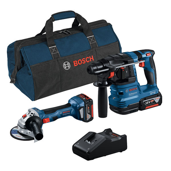Combo Kit 2-tlg. Kit 18V: GWS 18V-7 + GBH 18V-22 + 2 x 4.0Ah + GAL 18V-40 (C)