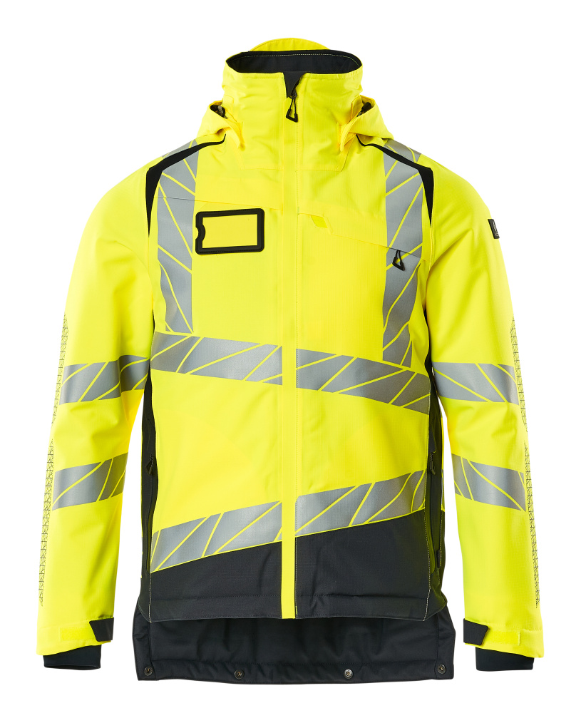 Winterjacke mit CLIMASCOT®-Futter Winterjacke Größe 2XL, hi-vis gelb/schwarzblau