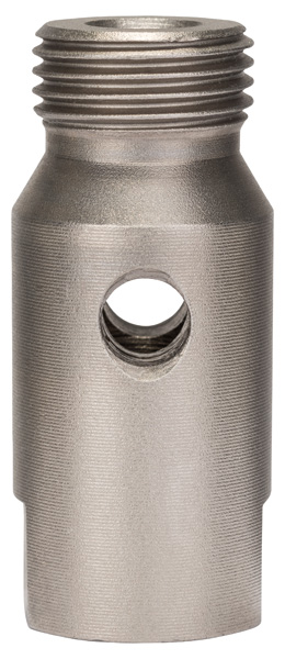 Adapter für Diamantbohrkronen, Maschinenseite 5/6 Zoll, Kronenseite G 1/2 Zoll