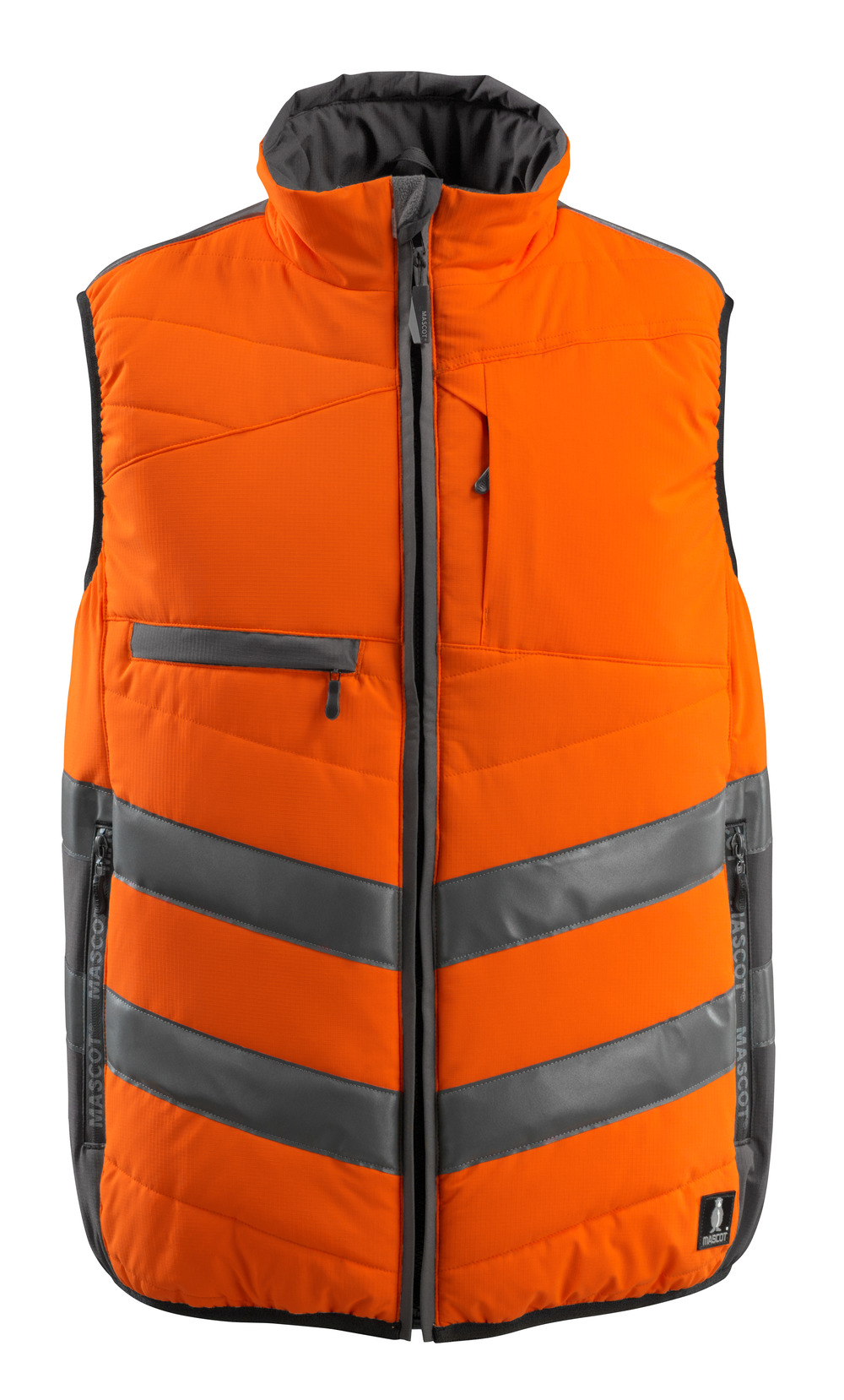 MASCOT® Grimsby Thermoweste Größe 2XL, hi-vis orange/dunkelanthrazit
