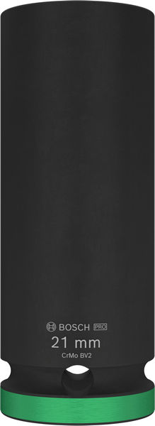 PRO Impact Steckschlüsselsatz, 1/2", 21 mm, tief