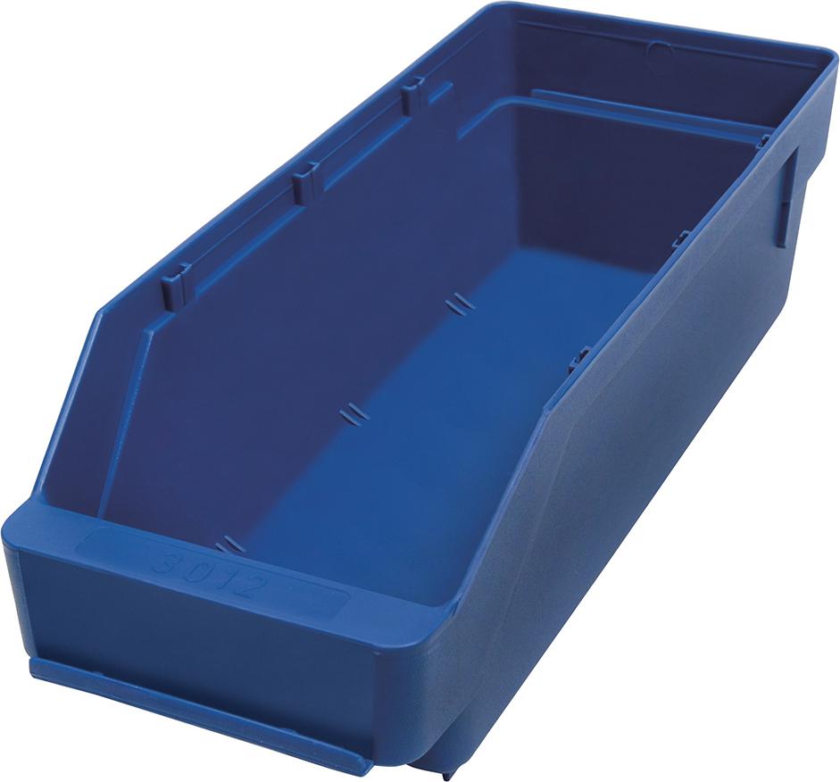 Kleinteilekasten B120xT300xH95 mm blau