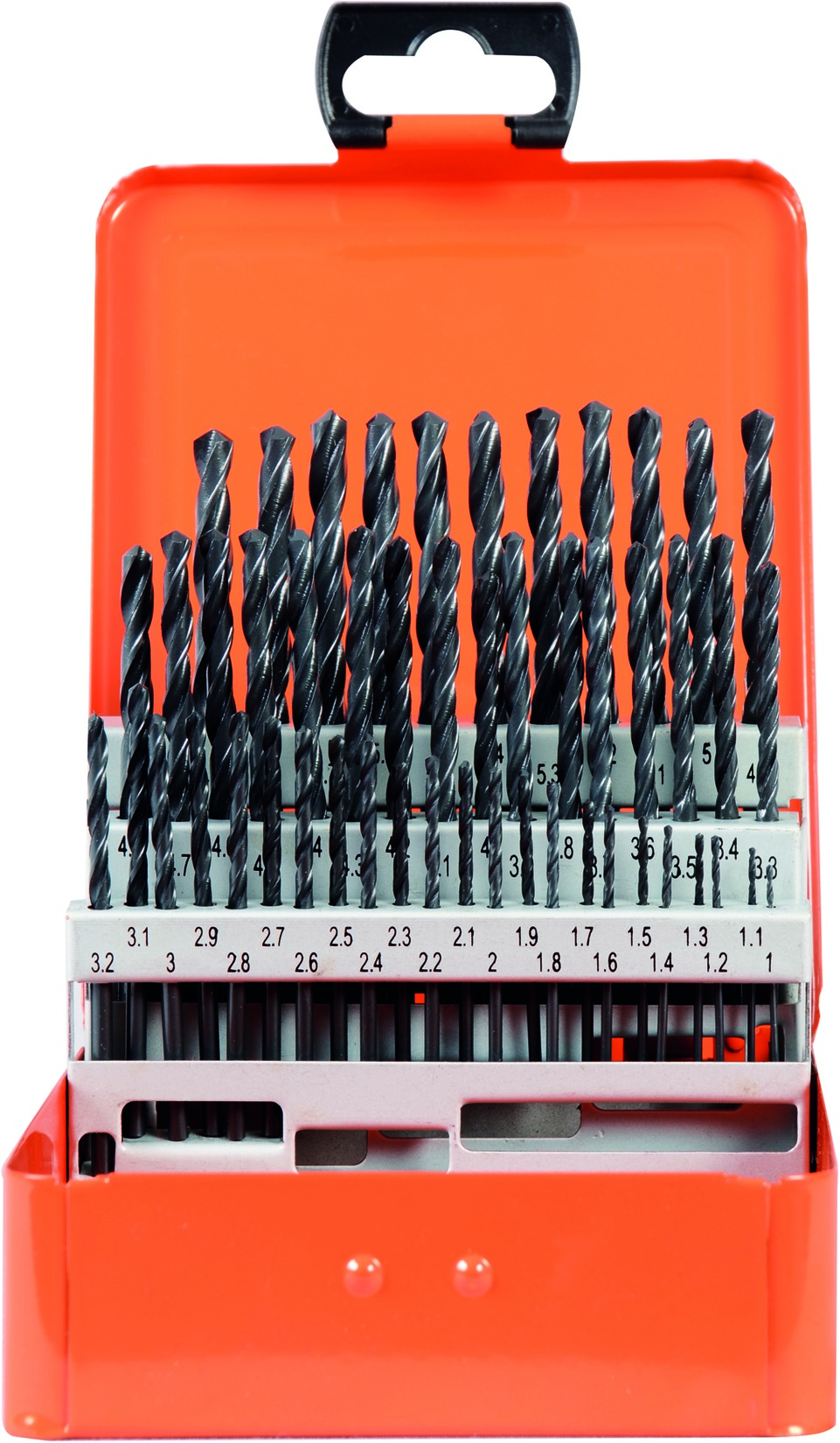 Bohrerkassette HSS-R 50tlg 1-5,9/0,1 mm ECO