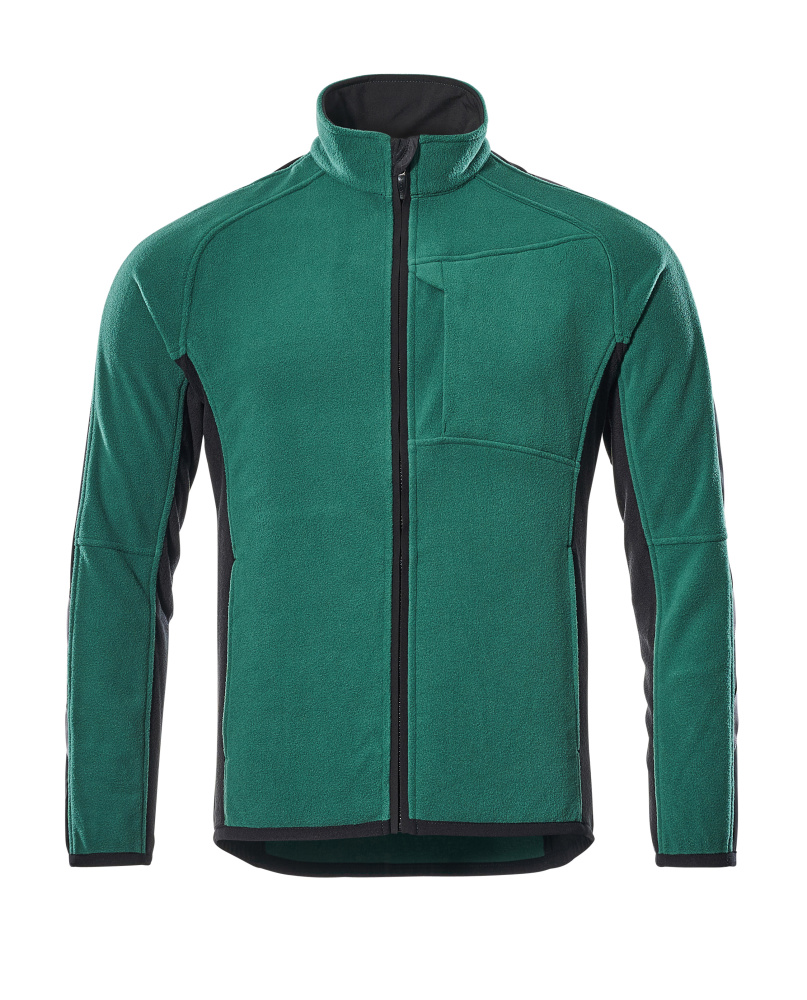 MASCOT® Hannover Fleecejacke Größe 2XL, grün/schwarz