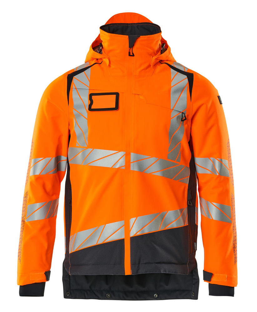 Winterjacke mit CLIMASCOT®-Futter Winterjacke Größe 2XL, hi-vis orange/schwarzblau