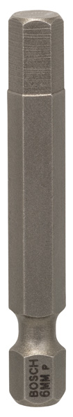 Schrauberbit Extra-Hart HEX 6, 49 mm, 3er-Pack