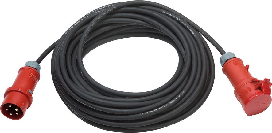 CEE-Verlängerungskabel 10m H07RN-F5G4,0 32A IP44mit Mennekes PowerTOPXtraAlthoff