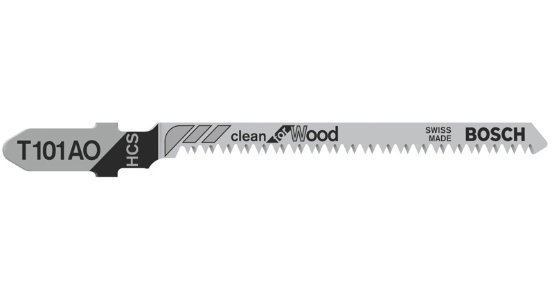 Stichsägeblatt T 101 AO Clean for Wood, 3er-Pack