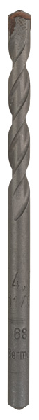 Betonbohrer CYL-3, 4,5 x 40 x 75 mm, d 3,8 mm, 1er-Pack