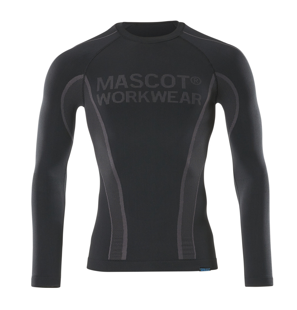 MASCOT® Hamar Funktionsunterhemd Größe 2XL, schwarz