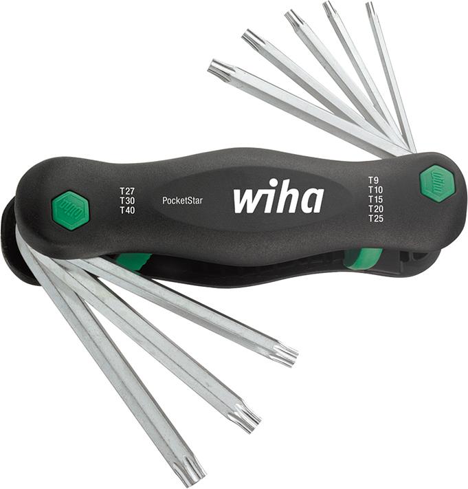 Handklapphalter 8 teilig T9-T40 PocketStar Wiha
