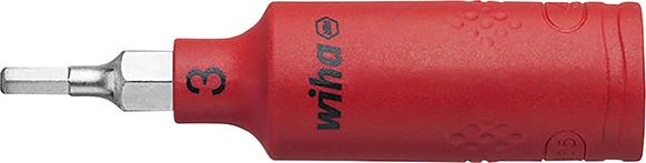 Schraubendrehereinsatz 1/4" Innensechskant VDE 3x65mm Wiha
