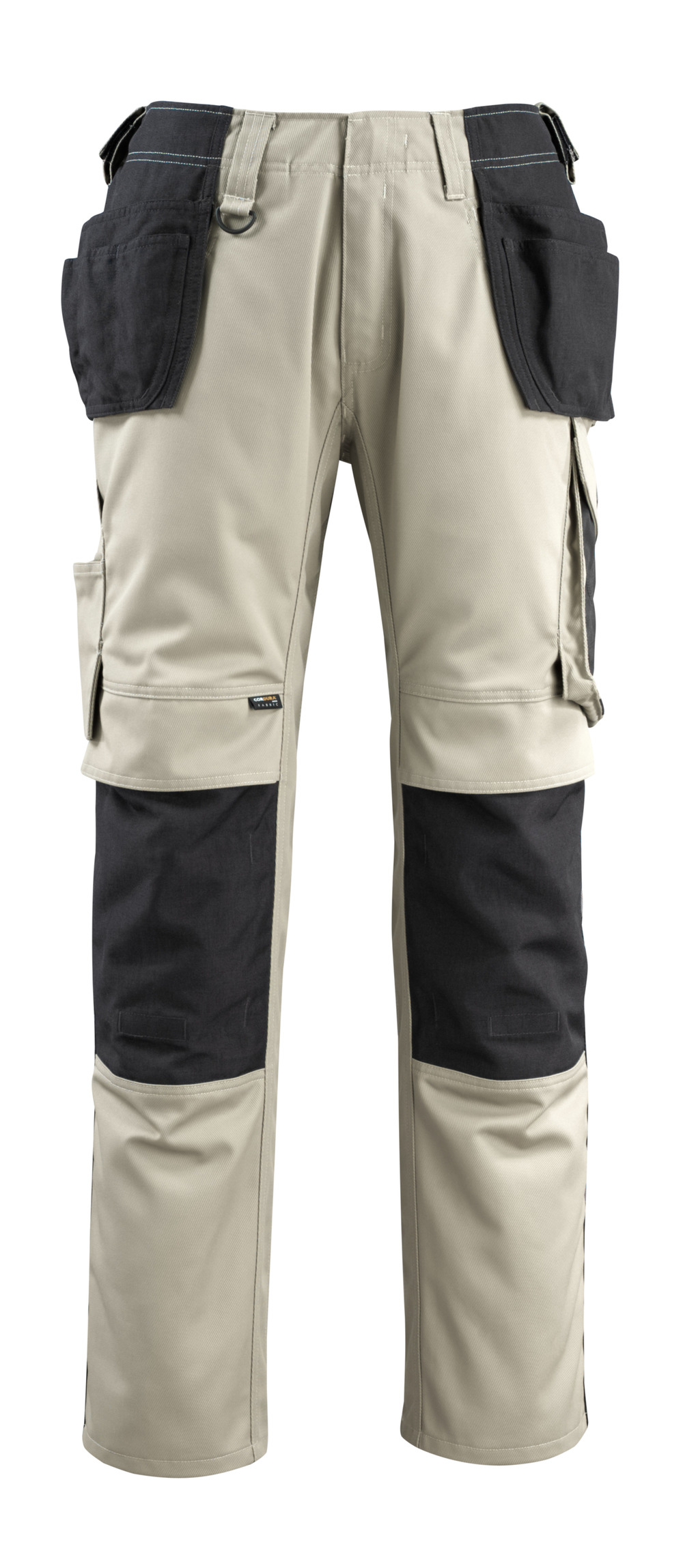 MASCOT® Bremen Handwerkerhose Größe 76C46, hellkhaki/schwarz