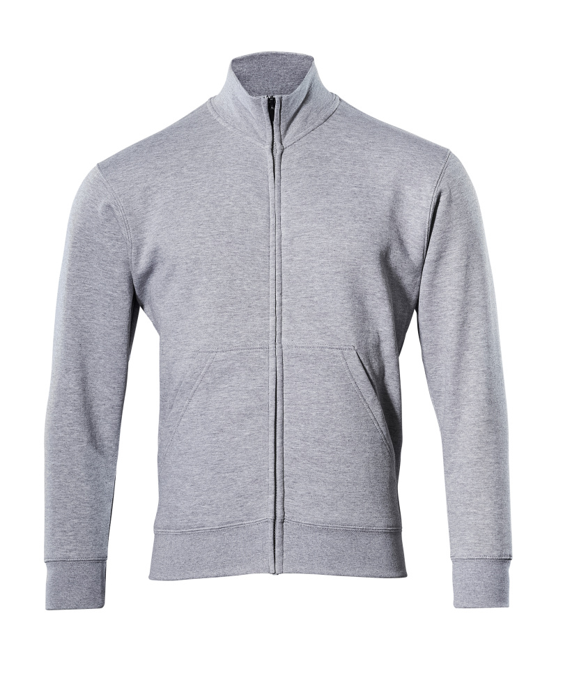 MASCOT® Lavit Sweatshirt mit Reißverschluss Größe 2XL, grau-meliert