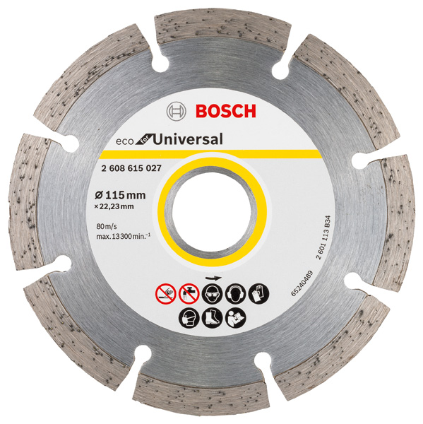 Diamanttrennscheibe Eco For Universal, D: 115 mm