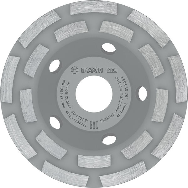 PRO Concrete Topfscheibe, 50 x 115 mm, 22,23 mm