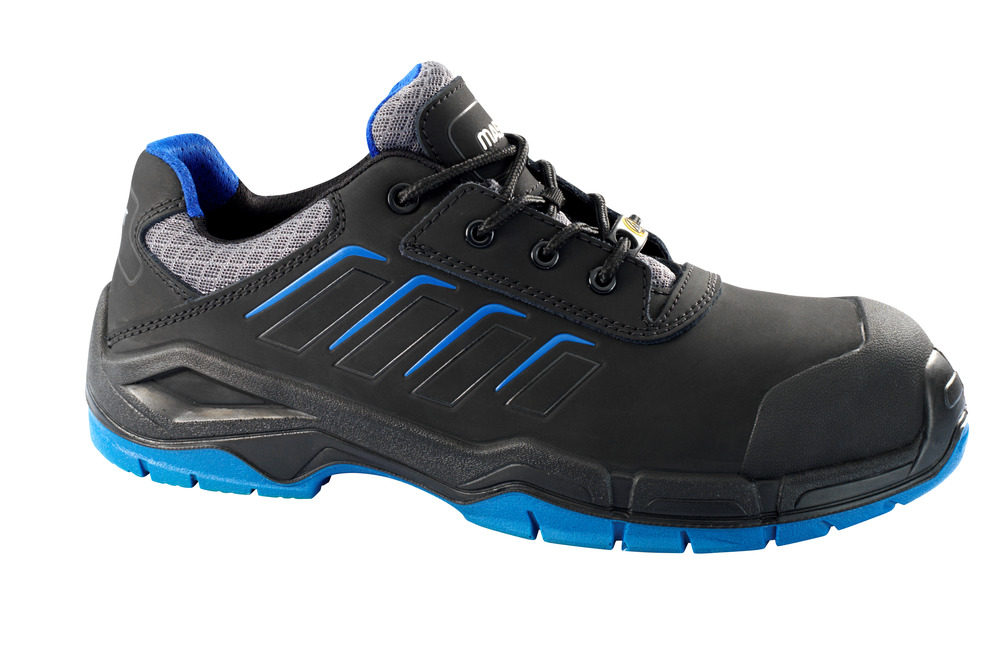 MASCOT® Ultar Sicherheitshalbschuh S3 Sicherheitsschuhe Größe 1139, schwarz/kornblau