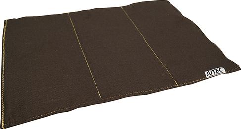 Flammschutzmatte mit Alueinlage, 330 x 500 mm JUTEC