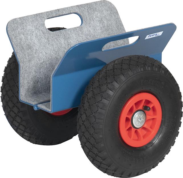 Plattenroller 4155 250kg, Vollgummi fetra