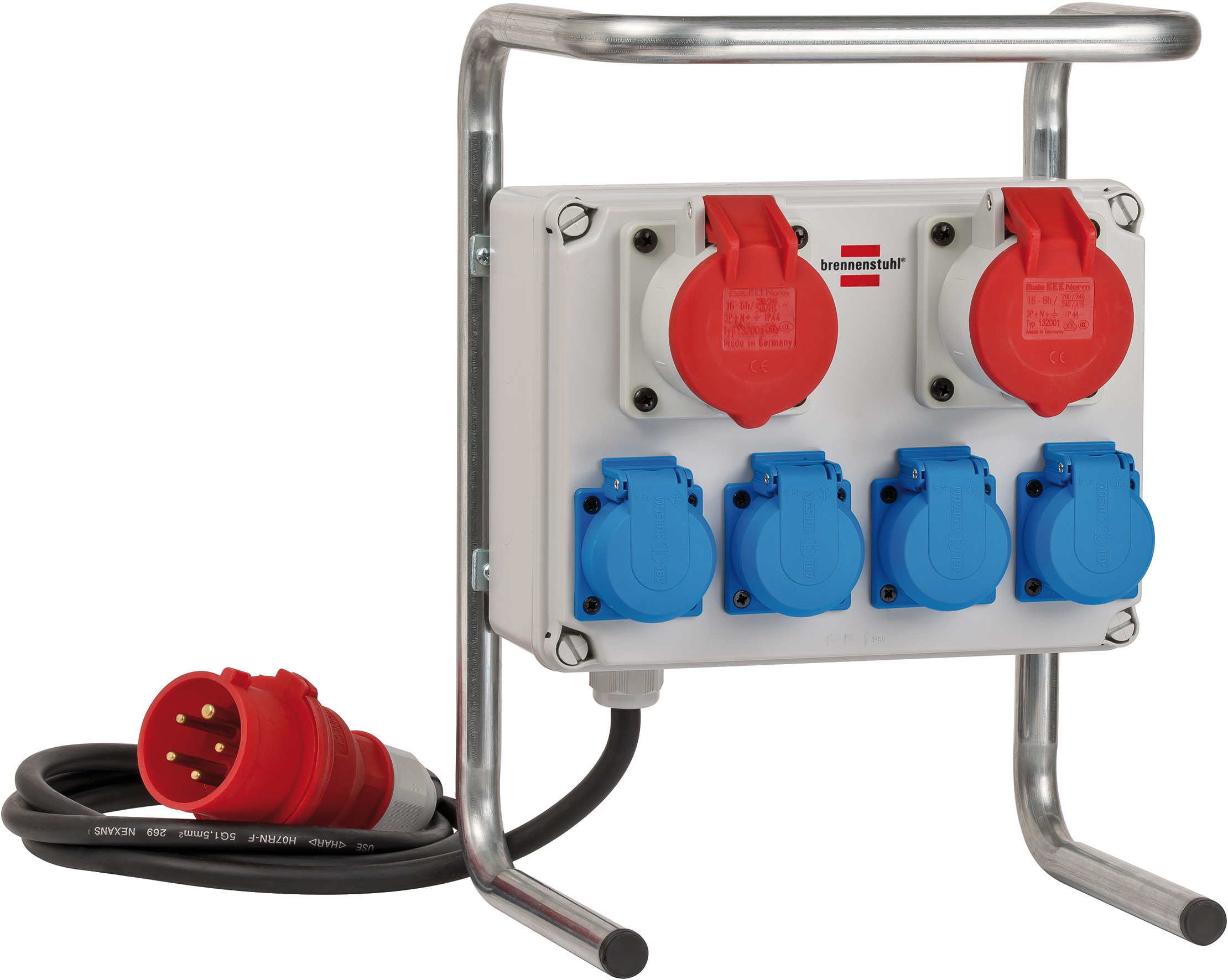 Kompakter Kleinstromverteiler BKV 2/4 G IP44
