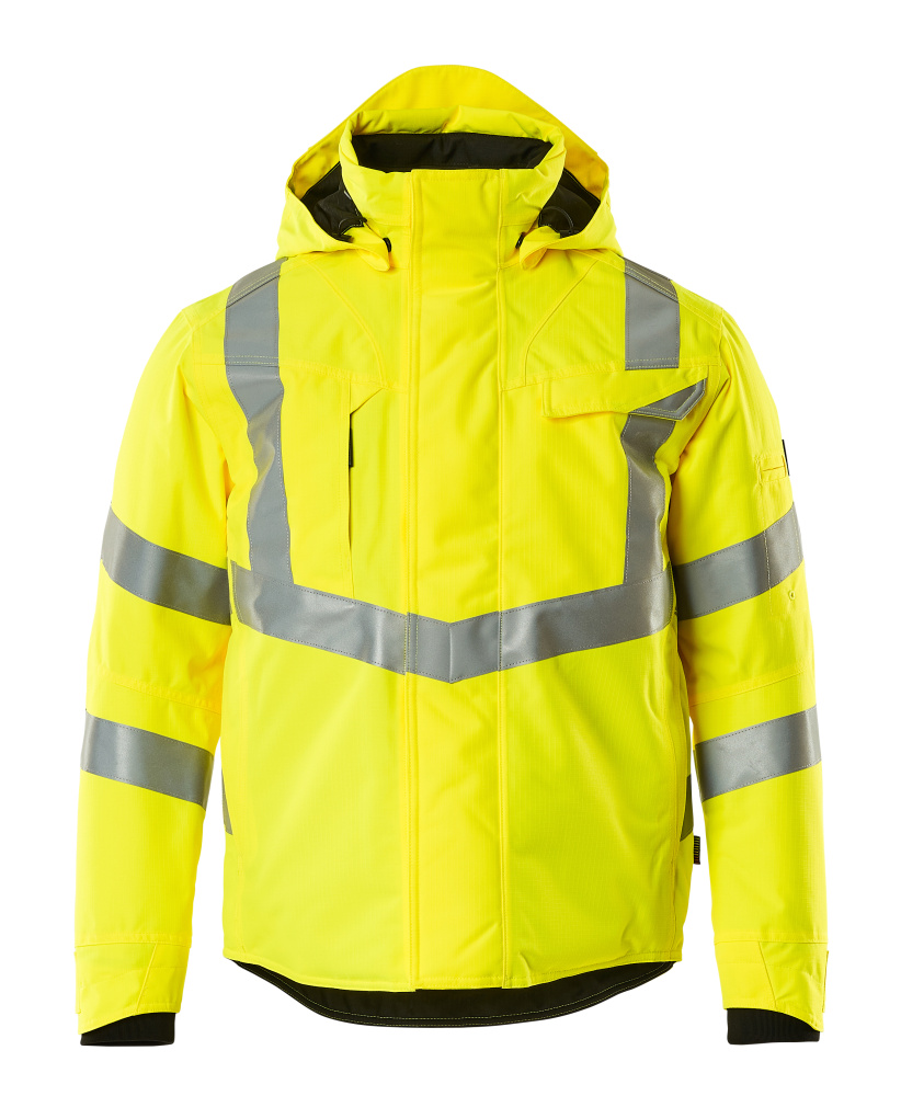 MASCOT® Hastings Winterjacke Größe 2XL, hi-vis gelb