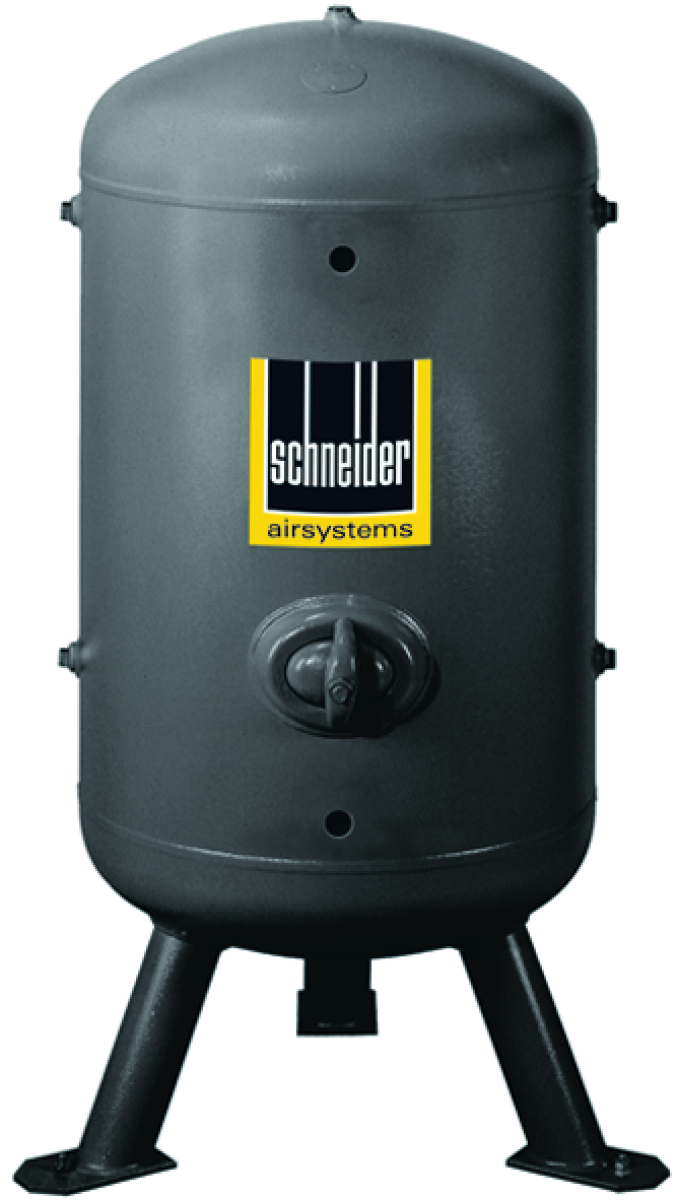 Druckluft-Behälter stehend