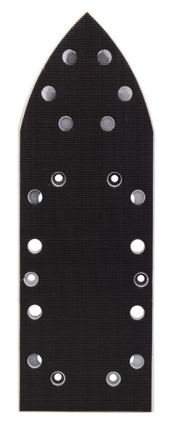 Schleifplatte verlängert, 185 x 93 mm, Deltaform