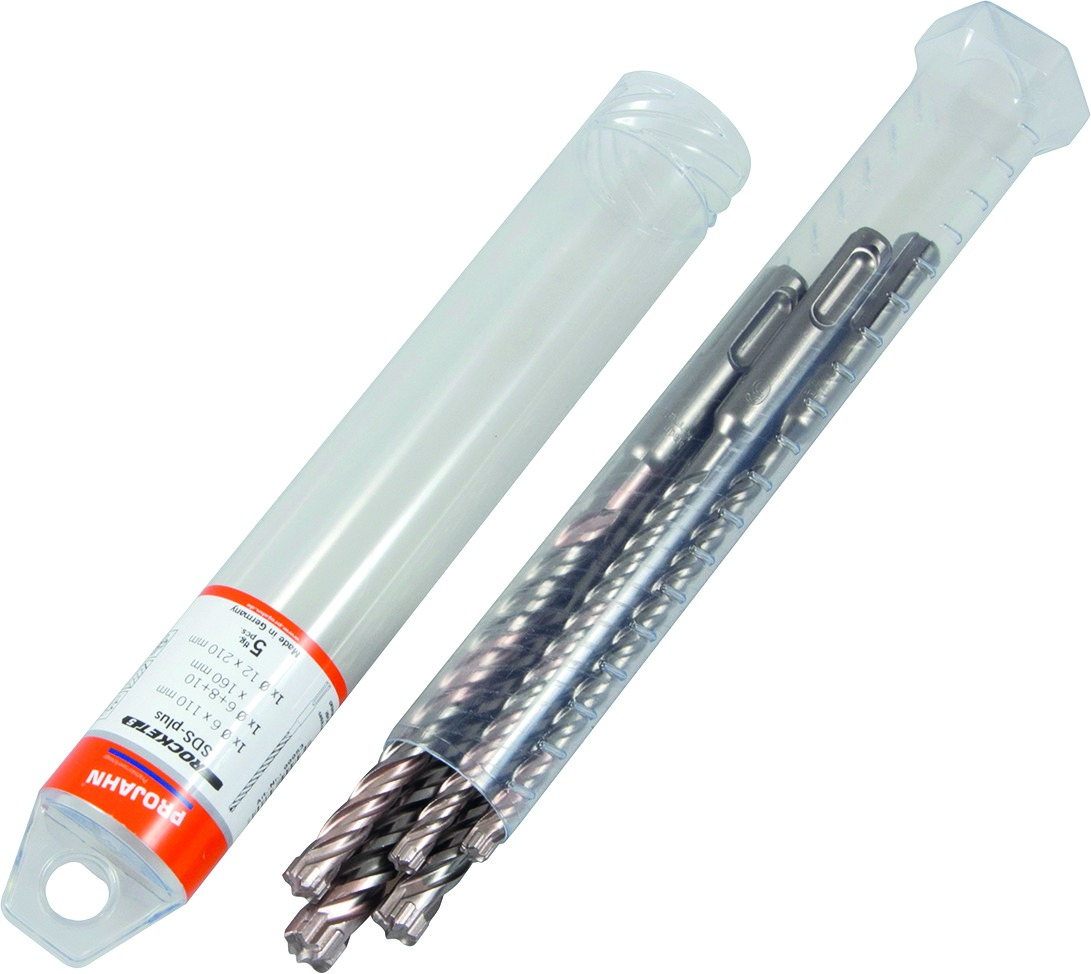 Rocket 5 Plus Hammerbohrer MIX 5-tlg. im Quadro-Pack